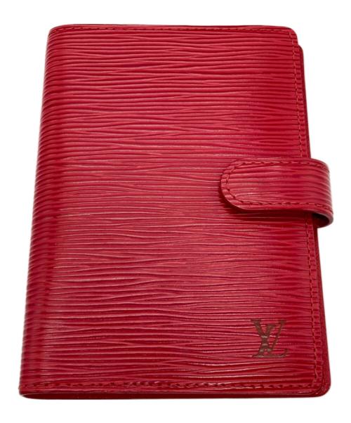 LOUIS VUITTON（ルイ ヴィトン）LOUIS VUITTON (ルイ ヴィトン) 手帳カバー ルージュの古着・服飾アイテム
