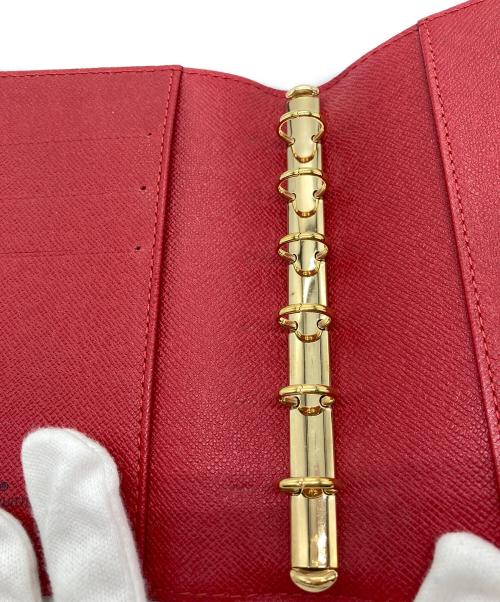 LOUIS VUITTON（ルイ ヴィトン）LOUIS VUITTON (ルイ ヴィトン) 手帳カバー ルージュの古着・服飾アイテム