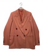 Acne studiosアクネ ストゥディオス）の古着「DOUBLE BRESTED BLAZER」｜ブラウン