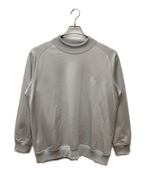 Needles（ニードルズ）Needles (ニードルズ) L/S Mock Neck Tee　MR305 グレー サイズ:Sの古着・服飾アイテム