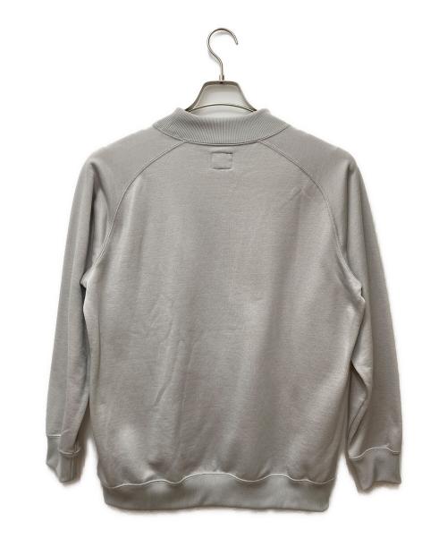 Needles（ニードルズ）Needles (ニードルズ) L/S Mock Neck Tee　MR305 グレー サイズ:Sの古着・服飾アイテム