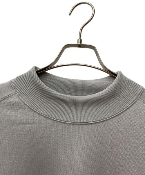 Needles（ニードルズ）Needles (ニードルズ) L/S Mock Neck Tee　MR305 グレー サイズ:Sの古着・服飾アイテム