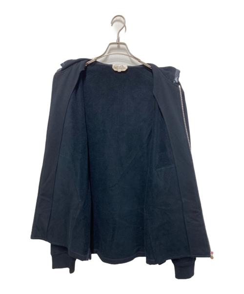 HERMES（エルメス）HERMES (エルメス) ダブルゲーム ジップパーカー ブラック サイズ:XLの古着・服飾アイテム