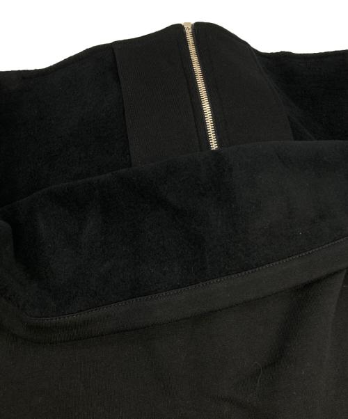HERMES（エルメス）HERMES (エルメス) ダブルゲーム ジップパーカー ブラック サイズ:XLの古着・服飾アイテム