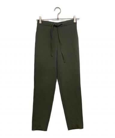 中古・古着通販】theory (セオリー) テーパードパンツ オリーブ サイズ