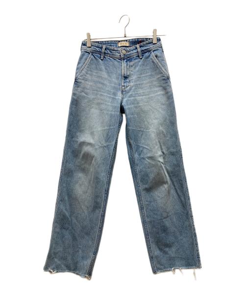 YANUK（ヤヌーク）YANUK (ヤヌーク) ECO DENIM ローライズ ストレート インディゴ サイズ:XSの古着・服飾アイテム