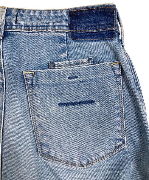 YANUK（ヤヌーク）YANUK (ヤヌーク) ECO DENIM ローライズ ストレート インディゴ サイズ:XSの古着・服飾アイテム