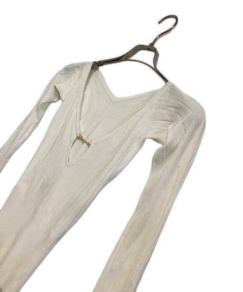 jacquemus（ジャックムス）jacquemus (ジャックムス) Pralu トップス ホワイト サイズ:34の古着・服飾アイテム