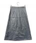 MaxMara LEISURE (マックスマーラレジャー) レザールック ジャージー スカート グレー サイズ:XS：8000円