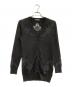 DOLCE & GABBANA（ドルチェ＆ガッバーナ）の古着「シルクレースカーディガン」｜ブラック
