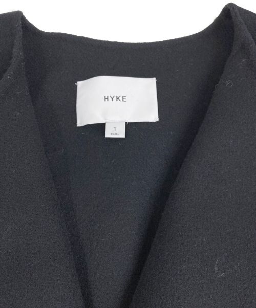 HYKE（ハイク）HYKE (ハイク) Double Face Coat ブラック サイズ:SIZE 1の古着・服飾アイテム