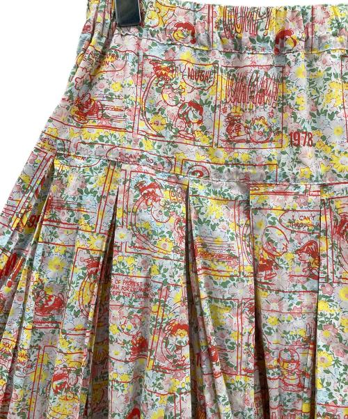 As know as olaca（アズノウアズ オオラカ）As know as olaca (アズノウアズ オオラカ) PEANUTS (ピーナッツ) LIBERTY (リバティ) リバティプリントスカート ピンク サイズ:-の古着・服飾アイテム