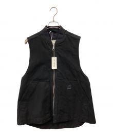 Carhartt WIP×toogood（カーハート ワークインプログレス×トゥーグッド）の古着「ANTIQUE DEALER X CLASSIC VEST」｜ブラック