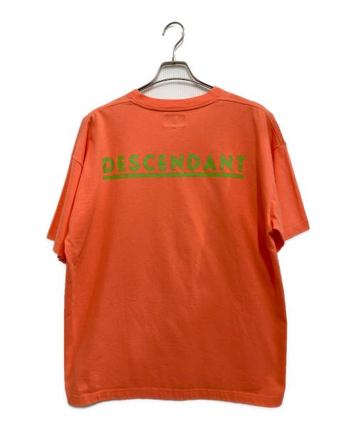 DESCENDANT（ディセンダント）DESCENDANT (ディセンダント) ORGANIC COTTON SS オレンジ サイズ:3の古着・服飾アイテム