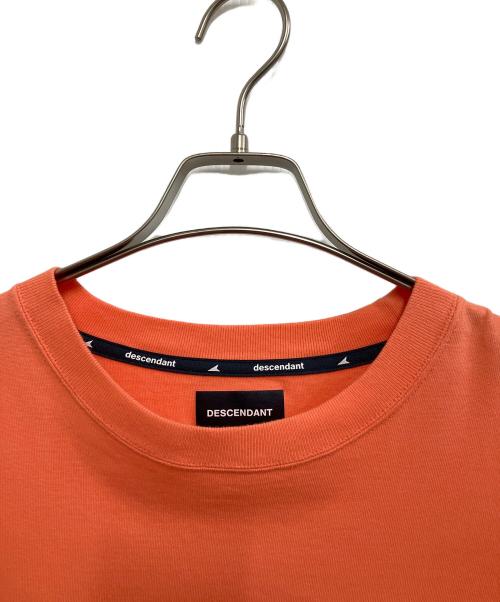 DESCENDANT（ディセンダント）DESCENDANT (ディセンダント) ORGANIC COTTON SS オレンジ サイズ:3の古着・服飾アイテム