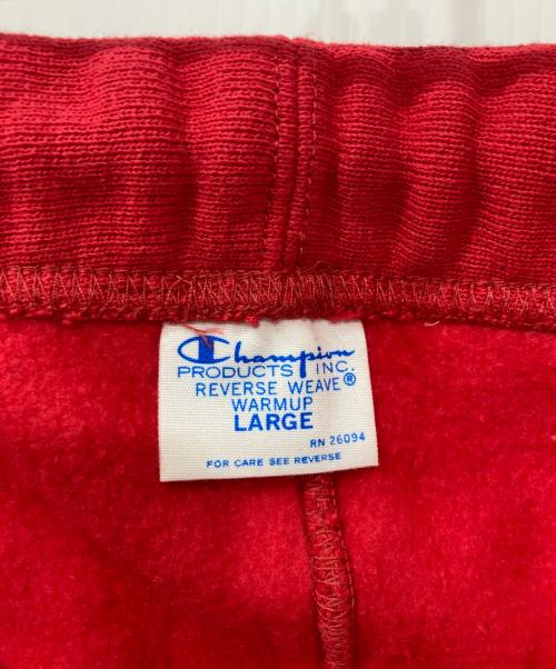 Champion REVERSE WEAVE（チャンピオン リバース ウィーブ）Champion REVERSE WEAVE (チャンピオン リバース ウィーブ) Ron Herman (ロンハーマン) リバースウィーブスウェットパンツ レッド サイズ:L 未使用品の古着・服飾アイテム