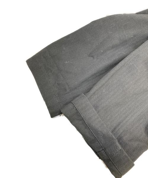 JIL SANDER+（ジルサンダープラス）JIL SANDER+ (ジルサンダープラス) オーバーサイズツイルシャツ ブラック サイズ:46の古着・服飾アイテム