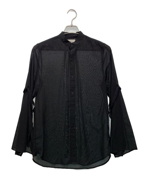 HYKE（ハイク）HYKE (ハイク) W/P BLOUSE ブラック サイズ:Sの古着・服飾アイテム