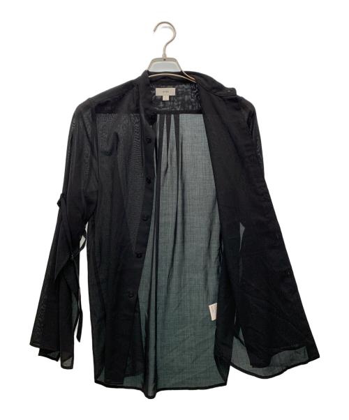 HYKE（ハイク）HYKE (ハイク) W/P BLOUSE ブラック サイズ:Sの古着・服飾アイテム