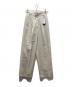 R'IAM PLAGE（リアム プラージュ）の古着「ソモウワイドパンツ」｜アイボリー