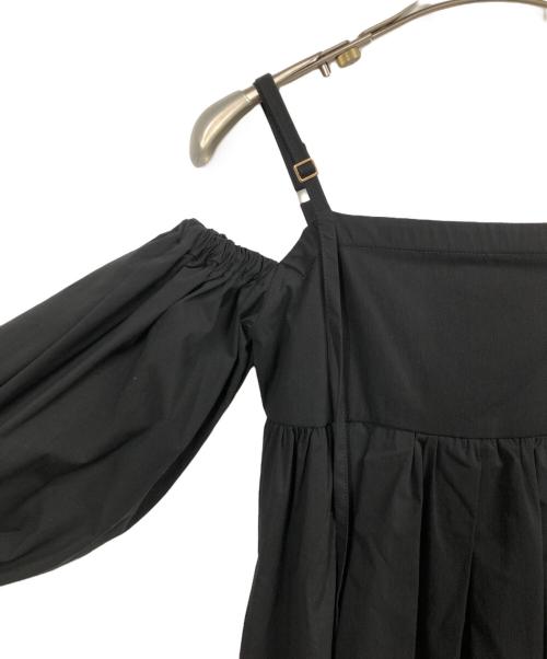 regleam（リグリーム）regleam (リグリーム) バルーンスリーブキャミワンピ ブラック サイズ:Sの古着・服飾アイテム
