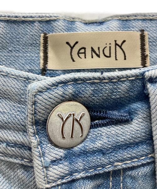 YANUK（ヤヌーク）YANUK (ヤヌーク) ハイウエスト スリムテーパード デニムパンツ インディゴ サイズ:23の古着・服飾アイテム
