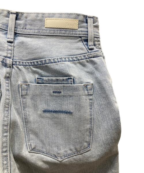 YANUK（ヤヌーク）YANUK (ヤヌーク) ハイウエスト スリムテーパード デニムパンツ インディゴ サイズ:23の古着・服飾アイテム