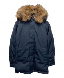 Pyrenex（ピレネックス）の古着「ダウンコート」｜ネイビー