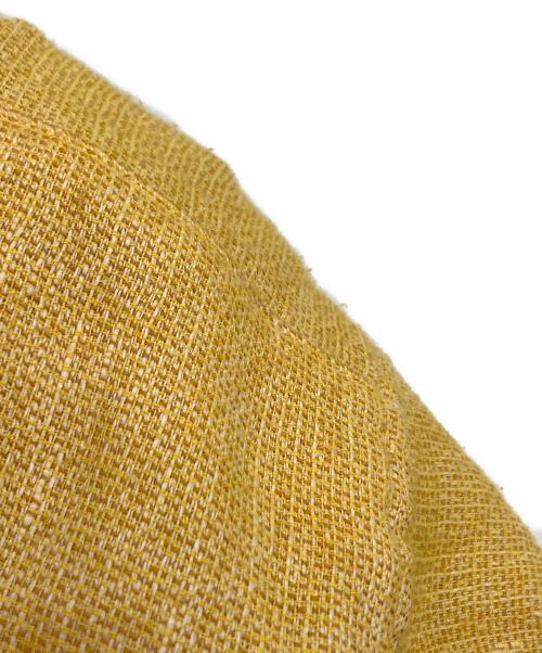 ROLD SKOV（ロードスコフ）ROLD SKOV (ロードスコフ) リネンブレンド半袖シャツ イエロー サイズ:Sの古着・服飾アイテム