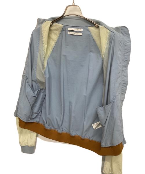 RANRA（ランラ）RANRA (ランラ) Draumur Tracktop zip-up Jacket ブルー サイズ:Mの古着・服飾アイテム