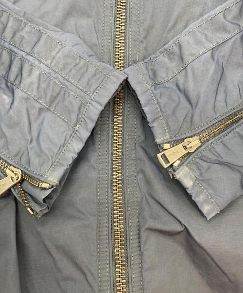 RALPH LAUREN（ラルフローレン）RALPH LAUREN (ラルフローレン) ナイロンライダースジャケット ネイビー サイズ:Mの古着・服飾アイテム