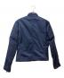 RALPH LAUREN (ラルフローレン) ナイロンライダースジャケット ネイビー サイズ:M：7000円