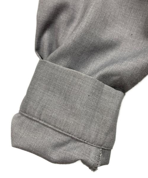 SOEJU（ソージュ）SOEJU (ソージュ) バンドカラーシャツワンピース グレー サイズ:Tの古着・服飾アイテム