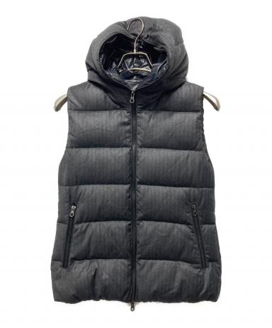 DUVETICA ブラック ダウンベスト 40 中古・古着通販】DUVETICA (デュベティカ) ダウンベスト ブラック