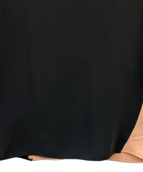 MM6 Maison Margiela（エムエムシックスメゾンマルジェラ）MM6 Maison Margiela (エムエムシックスメゾンマルジェラ) Bicolor blouse ブラック×ベージュ サイズ:Sの古着・服飾アイテム