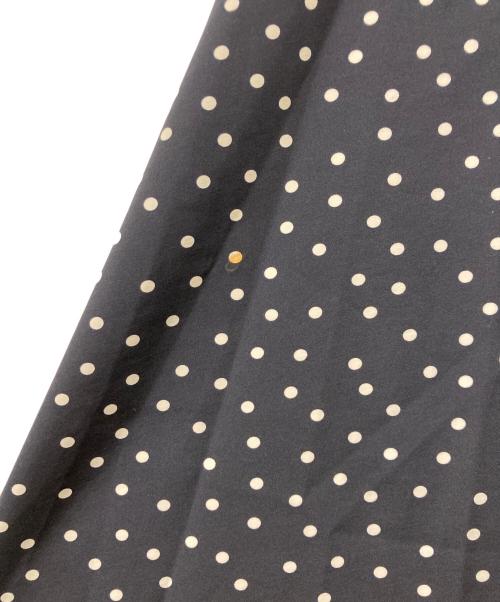 KUMIKYOKU（クミキョク）KUMIKYOKU (クミキョク) setsuko sagittaire (セツコセジテール) ドットフレアスカート ネイビー サイズ:3の古着・服飾アイテム