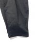 中古・古着 KAZUYUKI KUMAGAI ATTACHMENT (カズユキクマガイ アタッチメント) STRETCH CLOTH 2TUCK WIDE TAPERED PT ブラック サイズ:2 未使用品：10000円