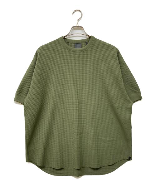 DAIWA PIER39（ダイワ ピア39）DAIWA PIER39 (ダイワ ピア39) TECH THERMAL CREW S/S カーキ サイズ:Sの古着・服飾アイテム