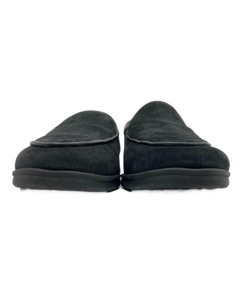 BAUDOIN & LANGE（ボードイン アンド ランジ）BAUDOIN & LANGE (ボードイン アンド ランジ) SAGAN CLASSIC LOFER SUEDE ブラック サイズ:40の古着・服飾アイテム