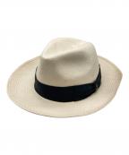 BORSALINOボルサリーノ）の古着「パナマハット」｜アイボリー