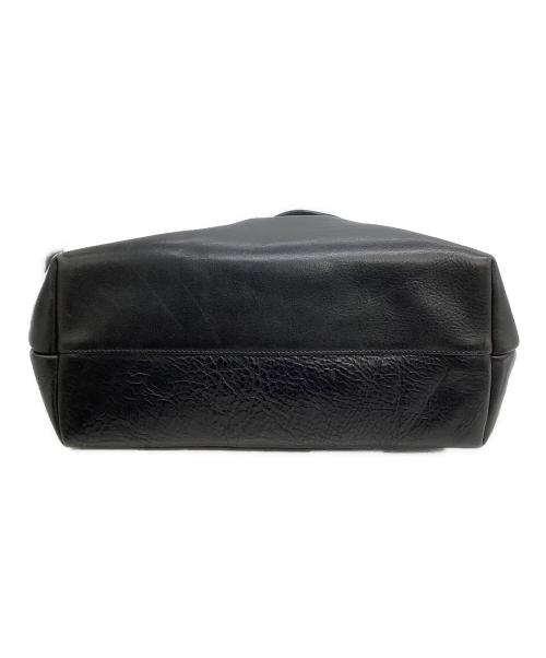 SLOW（スロウ）SLOW (スロウ) レザートートバッグ ブラックの古着・服飾アイテム