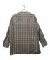 EULLA (エウラ) ARCHITECT V COLLAR SHIRT ブラウン サイズ:3：8000円