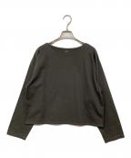 THE LIBRARYザ ライブラリー）の古着「PLATING COTTON JERSEY P/O」｜グリーン