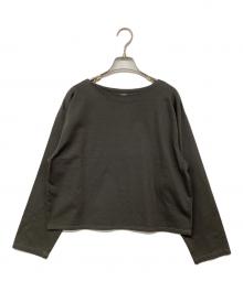 THE LIBRARY（ザ ライブラリー）の古着「PLATING COTTON JERSEY P/O」｜グリーン