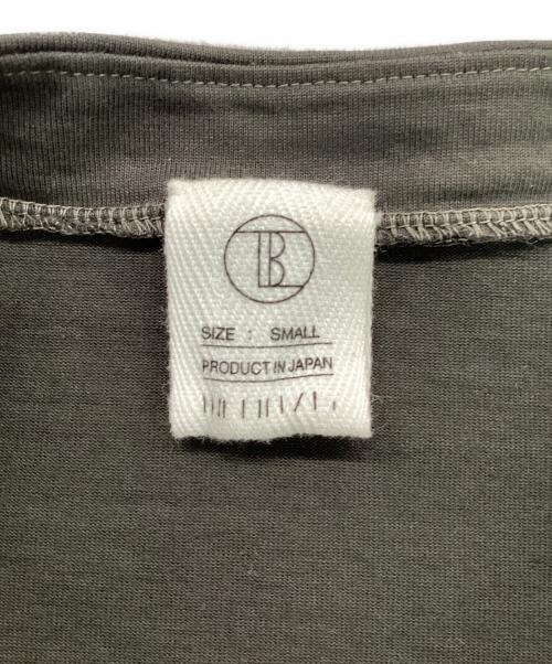 THE LIBRARY（ザ ライブラリー）THE LIBRARY (ザ ライブラリー) PLATING COTTON JERSEY P/O グリーン サイズ:Sの古着・服飾アイテム