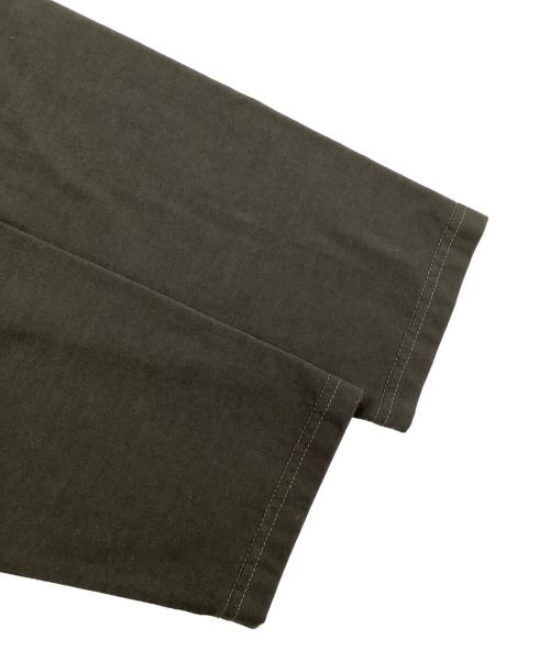 THE LIBRARY（ザ ライブラリー）THE LIBRARY (ザ ライブラリー) PLATING COTTON JERSEY P/O グリーン サイズ:Sの古着・服飾アイテム