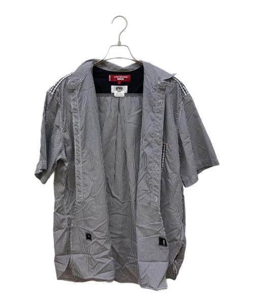 eYe COMME des GARCONS JUNYAWATANABE MAN（アイ コム デ ギャルソン ジュンヤ ワタナベ マン）eYe COMME des GARCONS JUNYAWATANABE MAN (アイ コム デ ギャルソン ジュンヤ ワタナベ マン) LEVI'S (リーバイス) 綿チェック シャツ ブラック×ホワイト サイズ:Lの古着・服飾アイテム