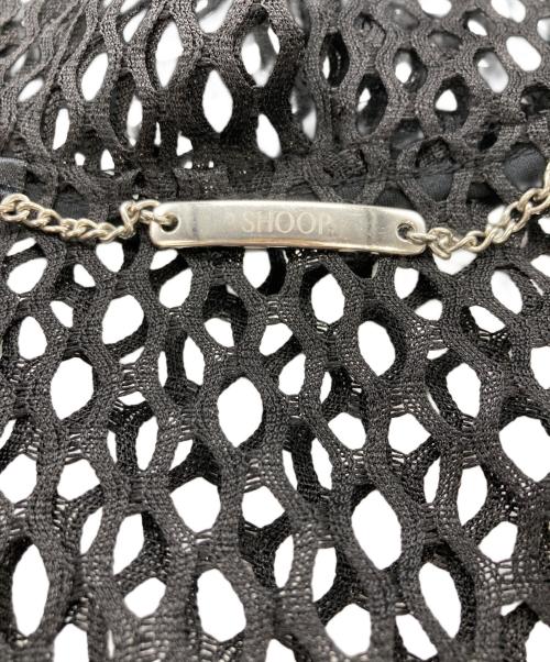 shoop（シュープ）shoop (シュープ) MESH HOODIE ブラック サイズ:Mの古着・服飾アイテム