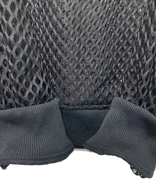 shoop（シュープ）shoop (シュープ) MESH HOODIE ブラック サイズ:Mの古着・服飾アイテム