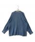 Mii AU JARDIN (ミ オー ジャルダン) バンドカラーシャツ ブルー サイズ:M：8000円